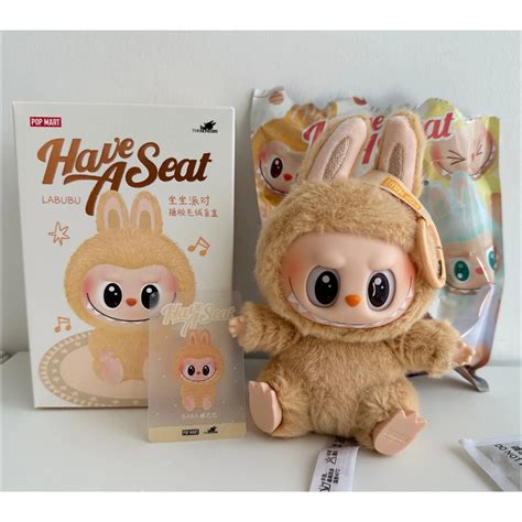 Jual Labubu V Have A Seat Vinyl Plush Popmart Shopee Indonesia