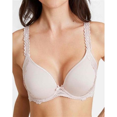 Soutien Gorge Plongeant Spacer Armatures Nude Aubade Lemon Curve