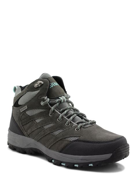 Denali Womens Summit Waterproof Suede And Mesh Mid Top Hiking Boot