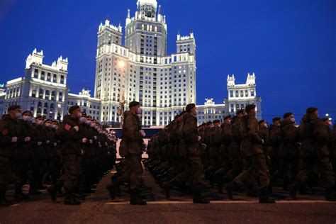 In Photos: Russian Military Rehearses for WWII Victory Parade - The ...