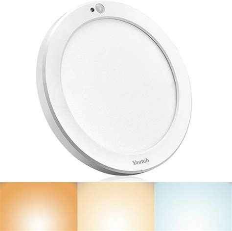 Youtob Motion Sensor Light LED Ceiling Light With 30s 180s Timeout