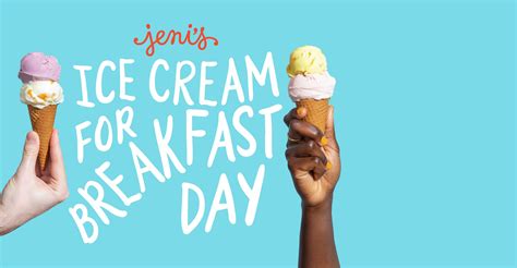 Ice Cream for Breakfast Day | Jeni's Splendid Ice Creams