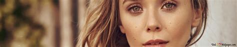 Beautiful Brunette Elizabeth Olsen American Actress K Wallpaper
