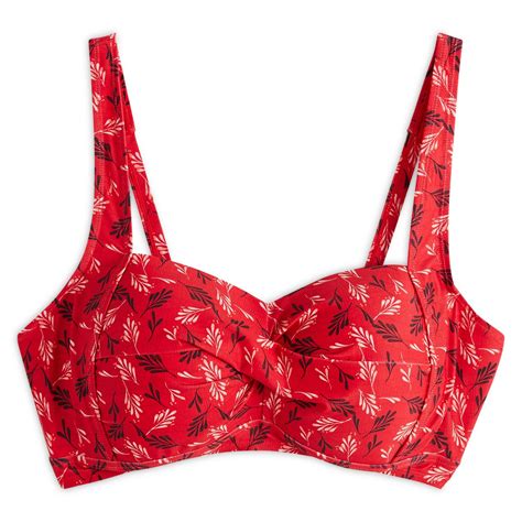 INEXTENSO Haut De Bikini Grande Taille Rouge Femme Pas Cher Auchan Fr
