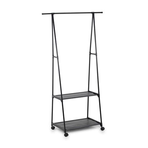 Напольная вешалка передвижная с полками Gromell 77CL07039 83x157x43 см ...