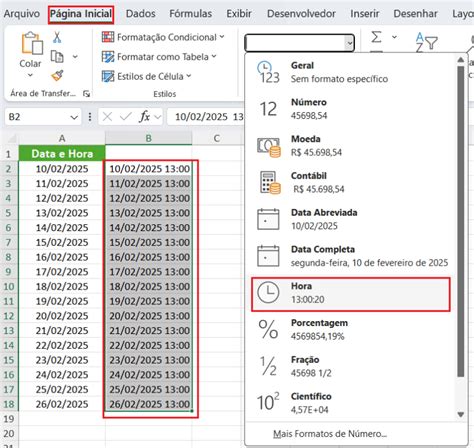 Cite Alguns Formatos De Data E Hora No Excel - Como Separar Data e Hora no Excel - Excel Easy