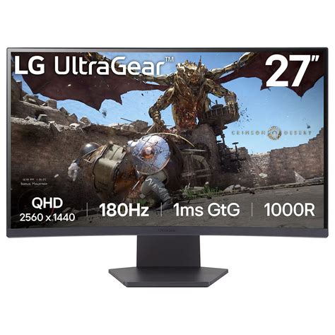 Lg 27 Led Ultragear 27gs60qc B Pc Monitor Ldlc 3 Year Warranty