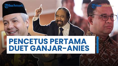 Wacana Duet Ganjar Anies Di Pilpres 2024 Pertama Kali Dicetuskan Surya