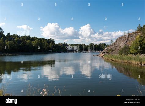 Coastline And Archipelago Of Helsinki Capital Of Finland During