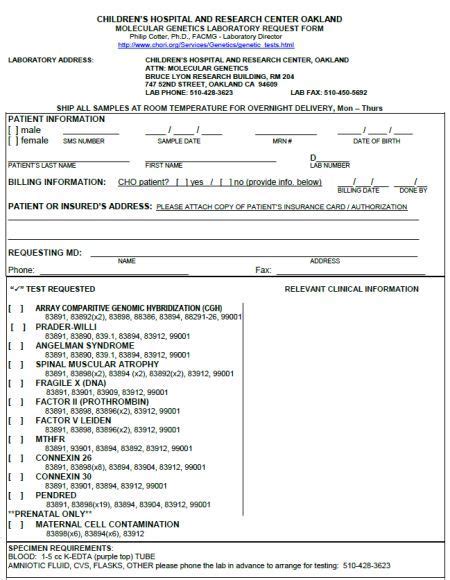 Lab Order Form Template 30 Free And Premium Templates To Download