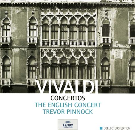 Vivaldi Concertos Trevor Pinnock The English Concert