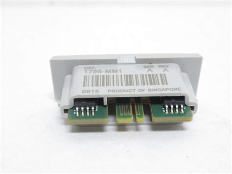 Allen Bradley 1766 Mm1 Micrologix 1400 Memory Module Austin Surplus