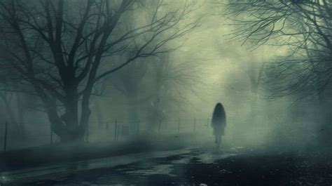 premium photo unknown ghost scenes dark horror concept