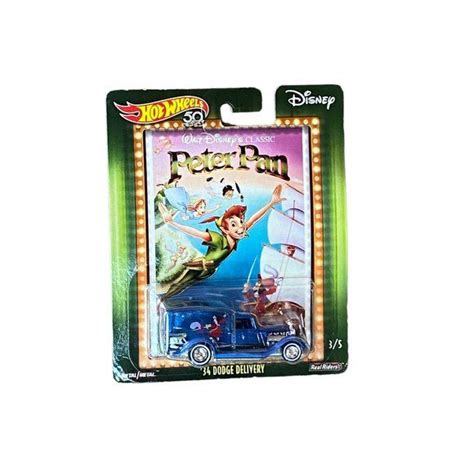 Hot Wheels Walt Disney Classic Th Anniversary Peter Pan Dodge Delivery Walt Disney