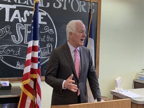 Senator Cornyn in North Texas Addressing Gun Control and Legislature | KLIF-AM