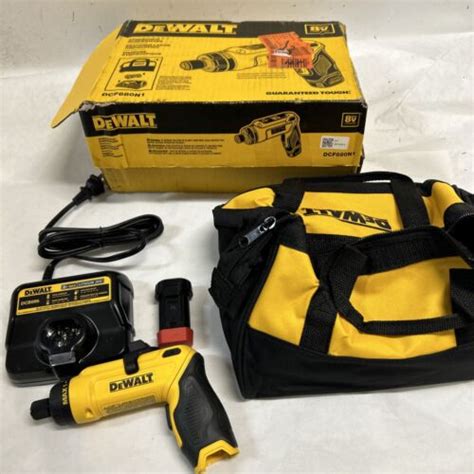 DeWalt DCF680N1 8V MAX Brushed Li-Ion Cordless Gyroscopic Screwdriver ...