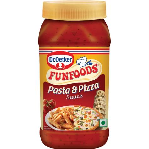 Dr Oetker Funfoods Pasta Pizza Sauce Packaging Type Plastic Jar