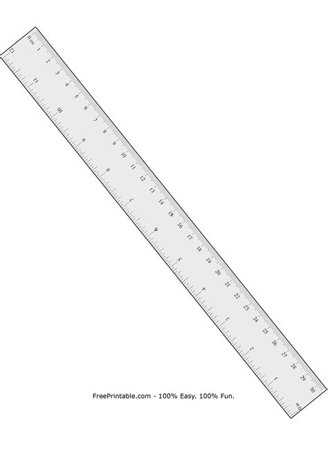 Here Are Some Printable Rulers When You Need One Fast Free Printable