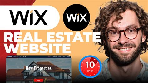 Real Estate Website On Wix In Min How To Create Real Estate Website