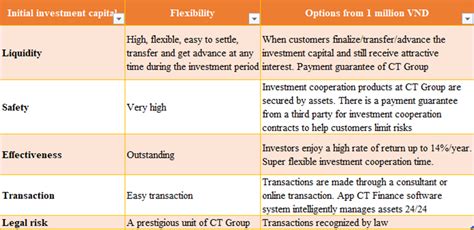 financial investment ct group vietnam