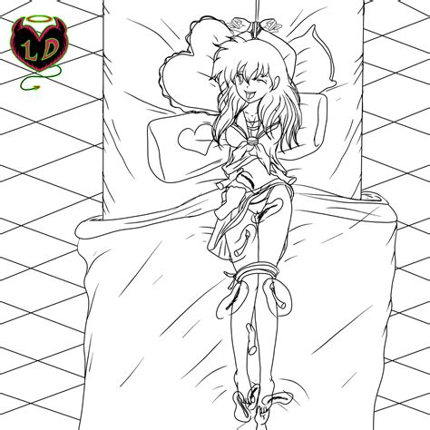 Kagome Tickle Torture Lineart By Lustydevil Hentai Foundry