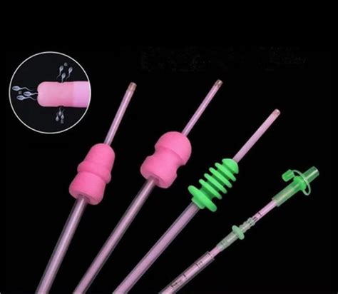 Jiangs Factory catéter vagina artificial espiral catéter de semen para cerdo Inseminación