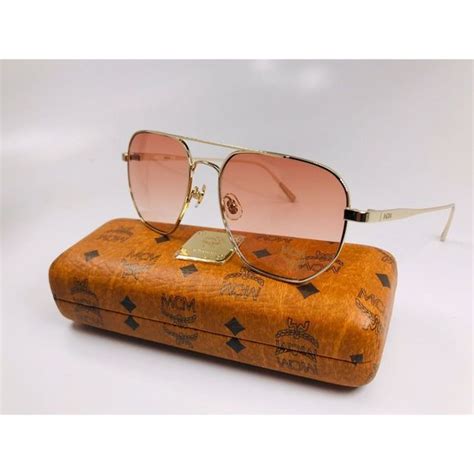 MCM Accessories New Mcm 223 737 Shiny Gold Nude Eyeglasses 56mm With Case Poshmark