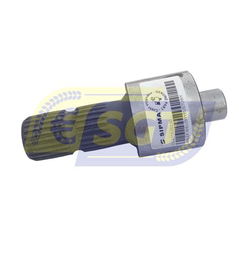 Вал на 24 шлица для муфты сцепления (трещетки) пресс-подборщика Sipma ...