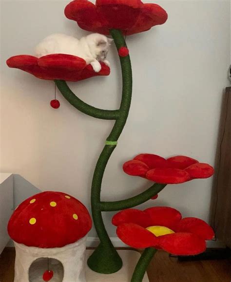 Flower Cat Tree Cat Tree Luxury Cat Furniture Cat Furniture