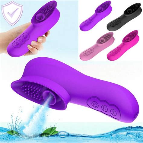 ORAL SEX CLIT VIBRATOR LICK CLITORIS USB Speed Nipple Sucking Vagina Sucker EUR