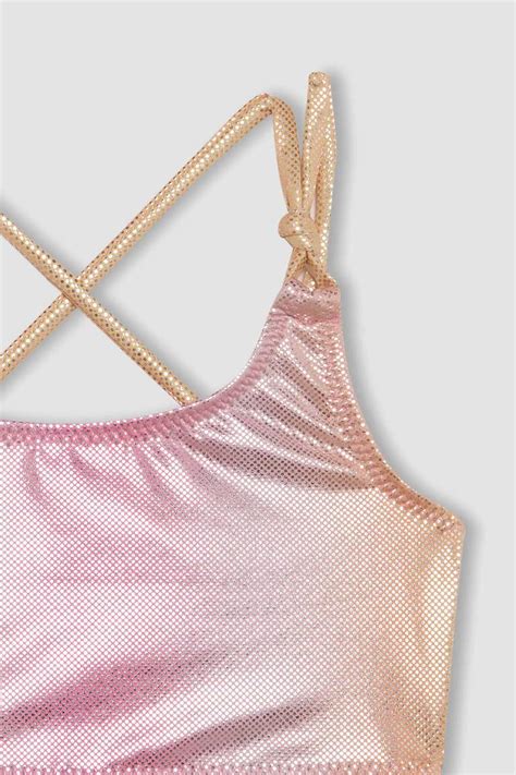 Pembe K Z Ocuk Gen K Z K Z Ocuk Renkli Bikini Tak M Defacto