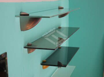 ассортимент полок из стекла