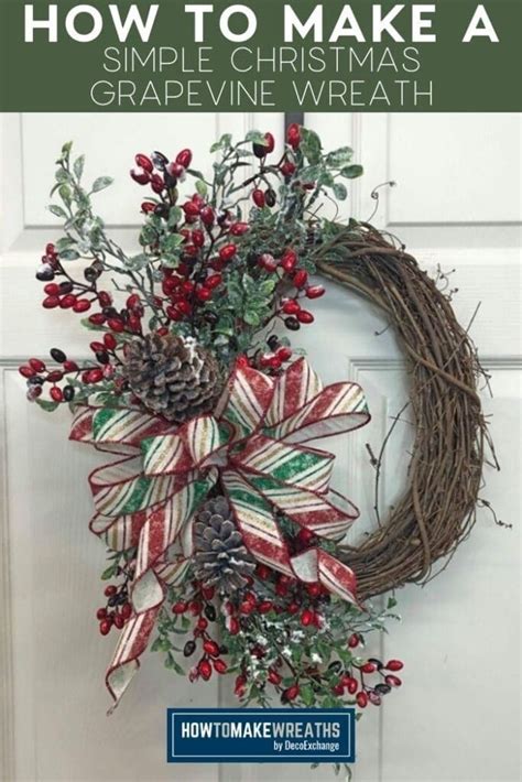 Simple Diy Christmas Wreath Idea For The Holidays How To Make Wreaths