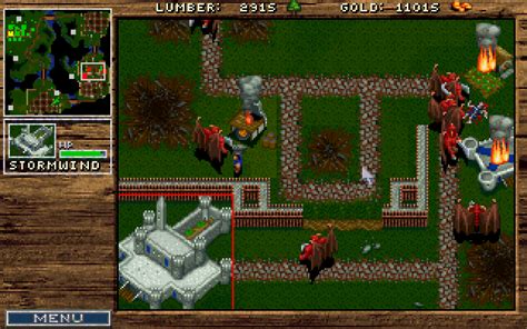 Screenshot Of Warcraft Orcs And Humans Dos 1994 Mobygames