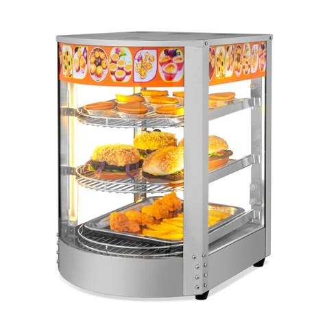 Mint Pantry Tier W V Hot Food Warmer Display Case Countertop Wayfair