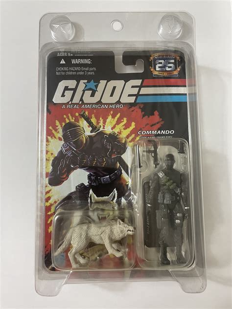 Military Toys Action Figures Toys G I GI JOE 25TH ANNIVERSARY COMMANDO