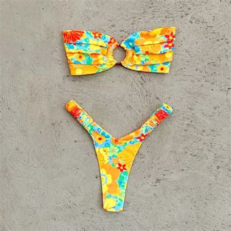 Micro Bikini Push Up Women Swimsuits Sexy Female Swimwear Brazilian Bikini Set Thong
