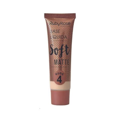 BASE LIQUIDA NUDE RUBY ROSE SOFT MATTE HB La Bodega HyC