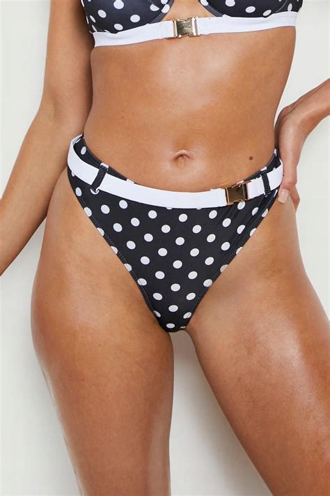 Boohoo Pqu Groszki Bikini Od D L Ceny I Opinie Ceneo Pl
