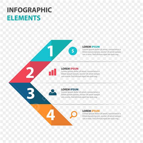 Infographic Elements Vector Hd Png Images Abstract Colorful Business