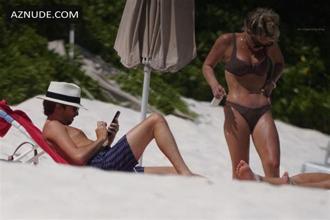 Madison Lecroy Sexy Seen Flaunting Her Body And Nude Tits On The Beach In The Bahamas Aznude