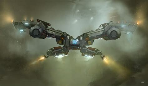 Artstation Dropship