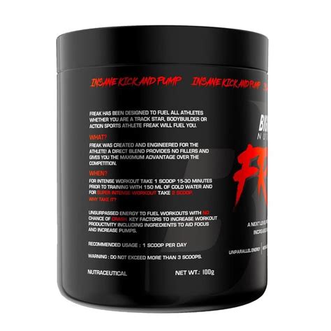 Buy Bigmuscles Nutrition Freak Pre Workout Sex On The Beach Online Price Instant