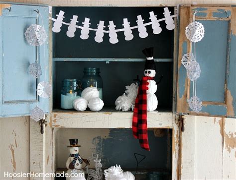 Easy Winter Crafts - Hoosier Homemade