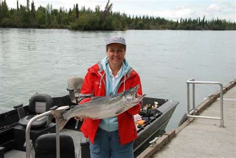 Red Salmon Fishing - Alaska River Fishing - Soldotna, Kenai - Gone Fishin Lodge