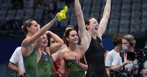 Australia Won The Gold Medal At X M Medley Relay For Women At Tokyo