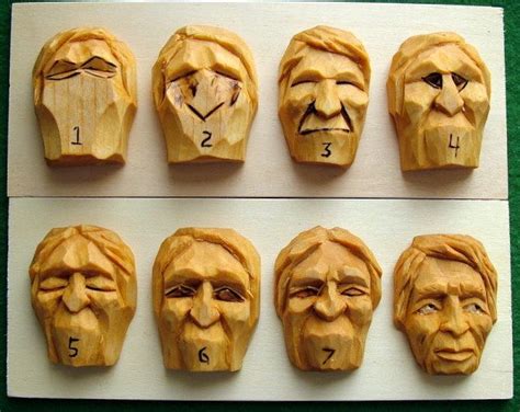 Лицо Исследование Wood Carving Faces Wood Carving Art Wood Carving