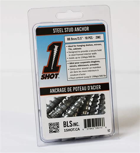 1 Shot Steel Stud Anchors - 10 Pack, Anchors - Amazon Canada