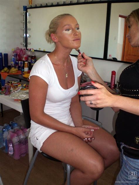 Behind The Scenes BDSM Action With Blonde Mistress And Submissive Chick