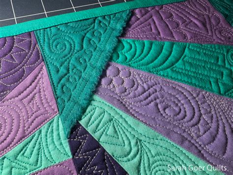 Sarah Goer Quilts Page Of Bold Color Geometric Design